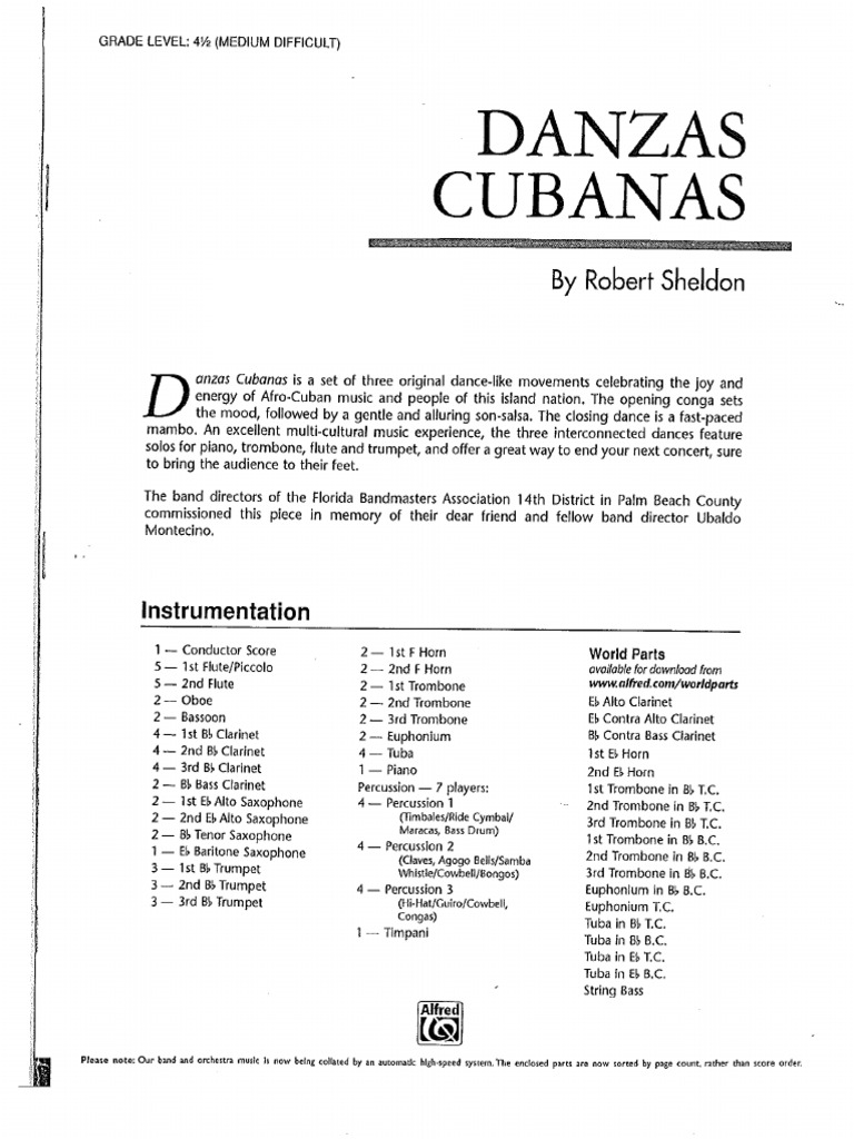 Danzas Cubanas 1 40 | PDF