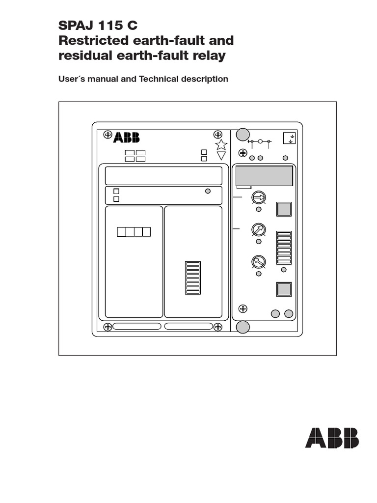 SPAJ 115 C | PDF | Relay | Power Supply