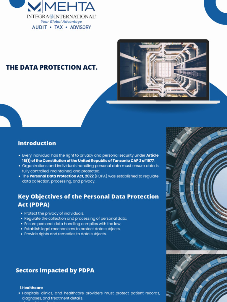 Overview of Tanzania's Data Protection Act | PDF | Information Privacy ...