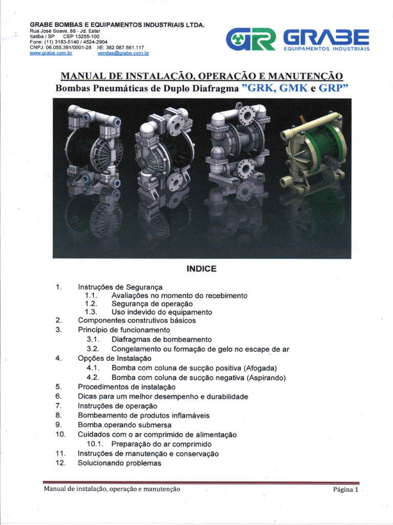 Grabe Bombas Manual20210507 - 20182784 | PDF
