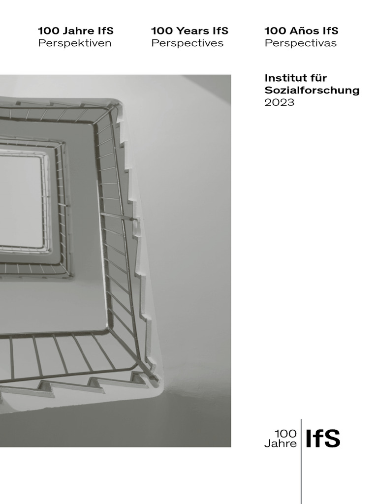 100 Years of IfS: Future Research Perspectives | PDF | Capitalism ...