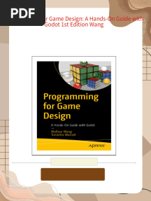 Programming for Game Design: A Hands-On Guide with Godot 1st Edition Wang - Experience the full ebook by downloading it now