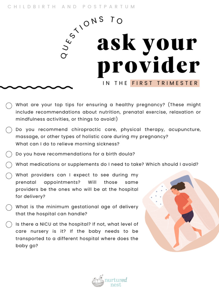 Essential Questions for Healthy Pregnancy | PDF | Childbirth | Pregnancy