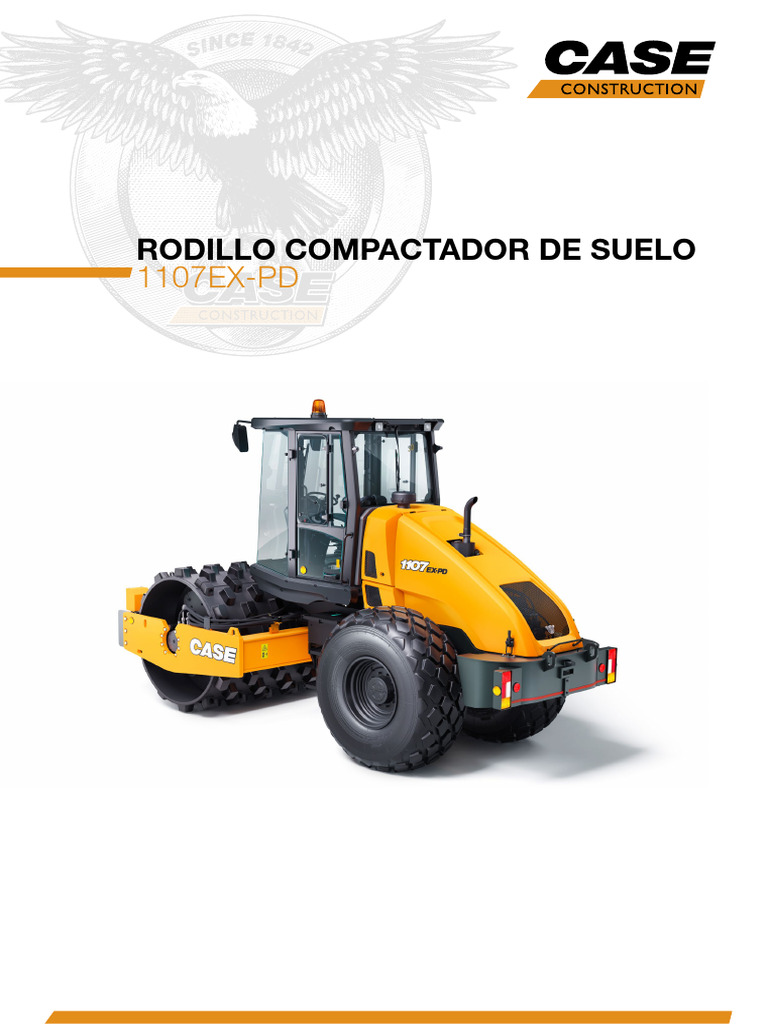 Rodillo Vibrocompactador 1107EX-PD | PDF | Motores | Turbocompresor