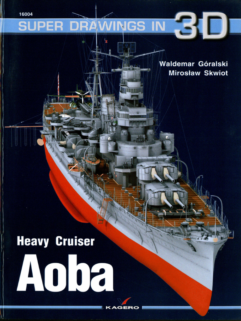 The Japanese Destroyer Akizuki (Super Drawings in 3D