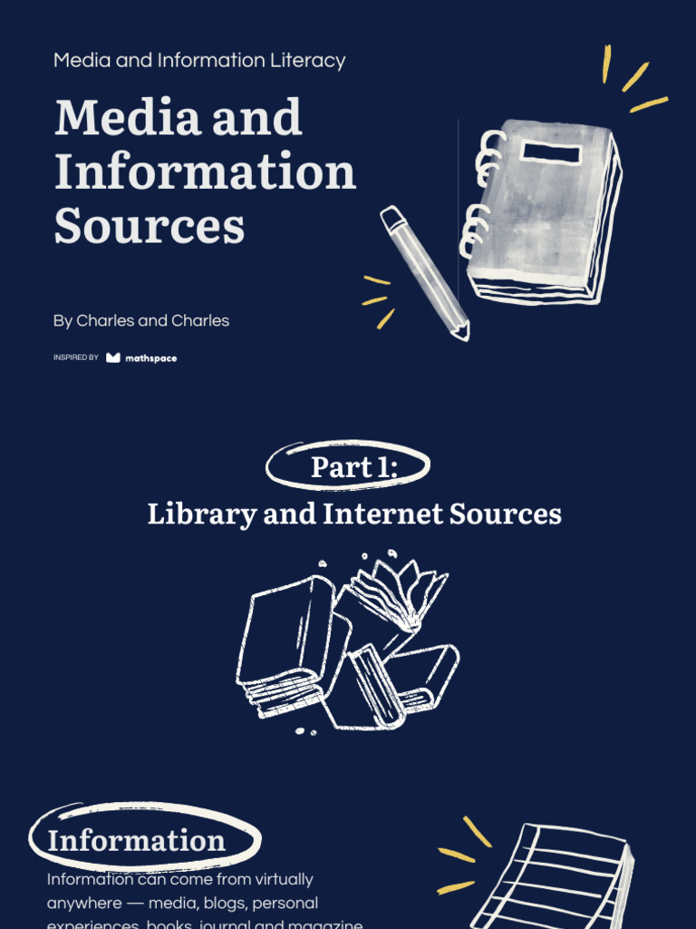 Media Literacy and Information Sources | PDF | Mass Media | Libraries