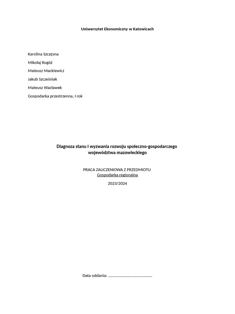 szablon-pracy-zaliczeniowej-pdf