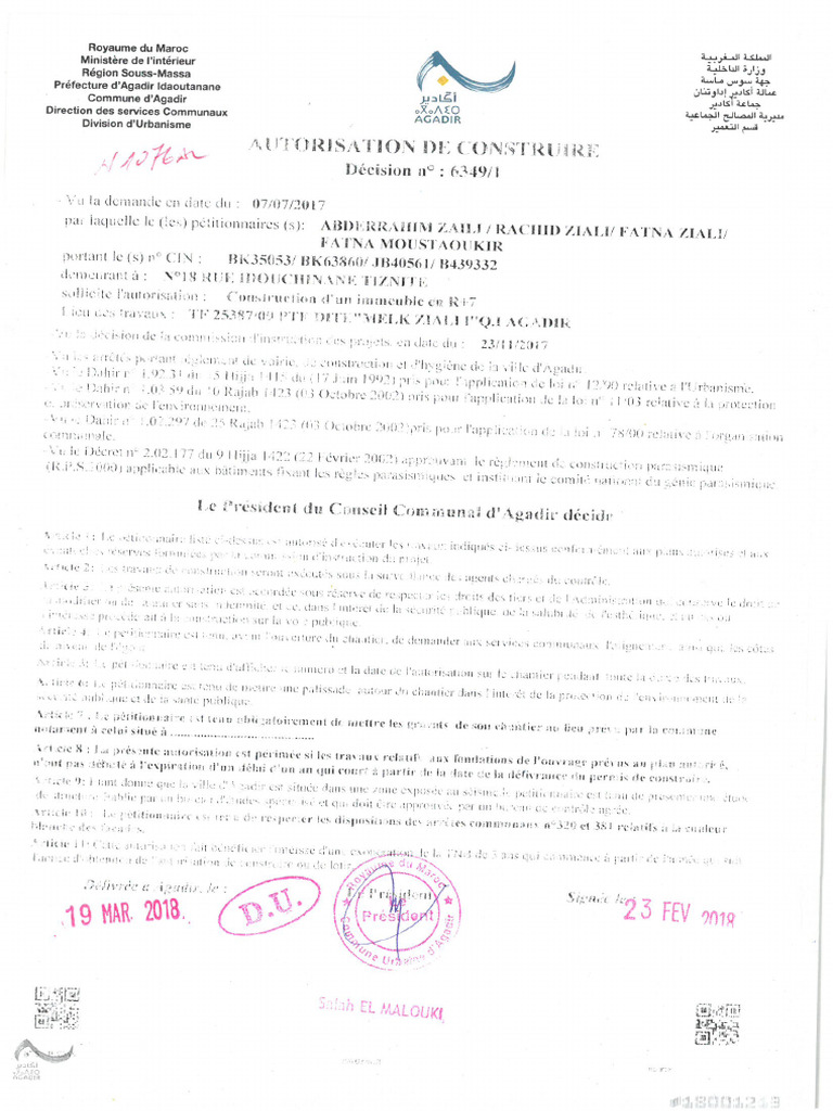 Les Autorisation | PDF