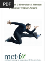 Level 3 Portfolio - Personal Trainer Award - 2012