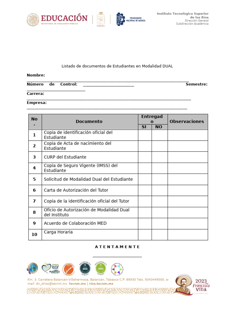 12 Check List de Documentos Med | PDF