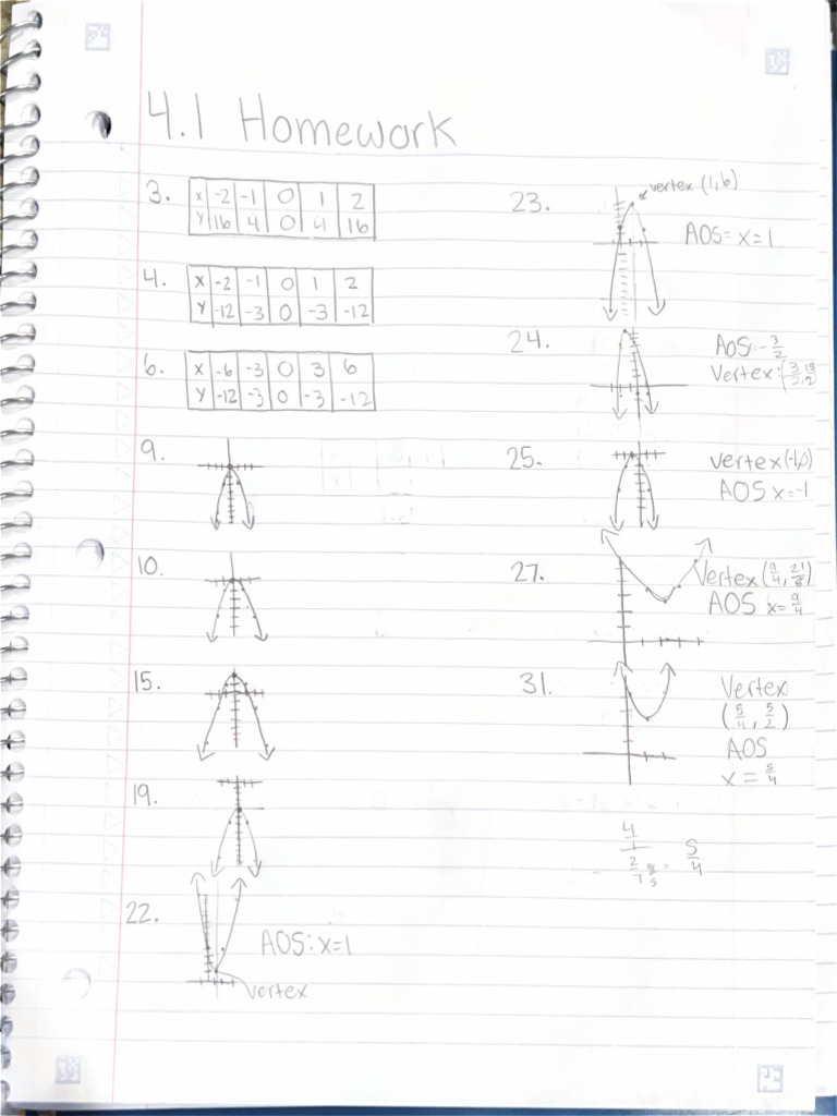 4.1 Homework | PDF