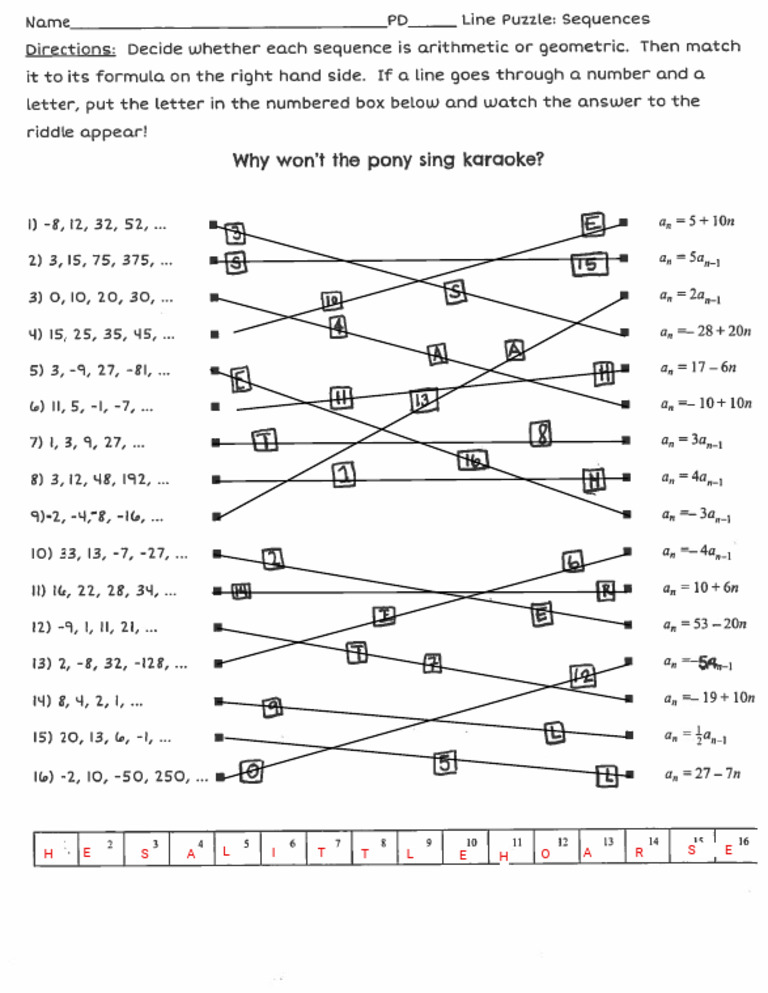 Kami Export - Sequences Matching Activity | PDF