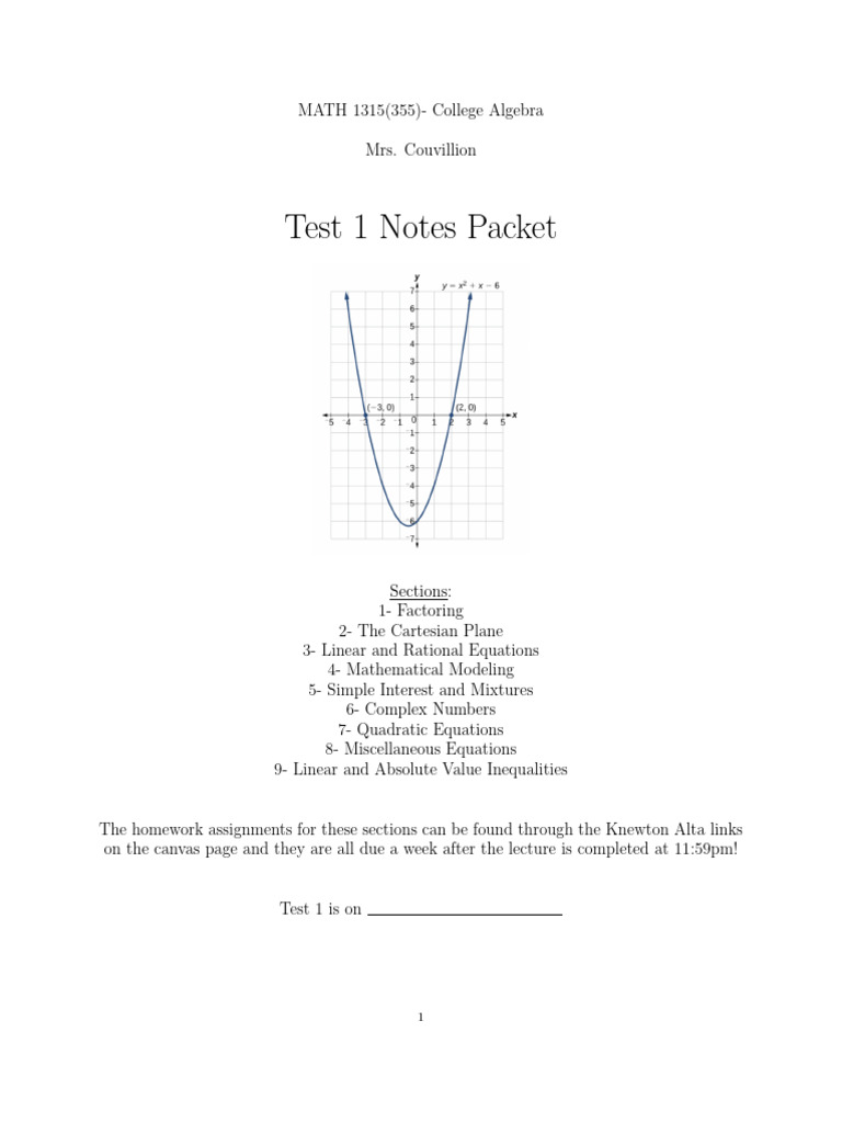 Canvas Student | PDF | Factorization | Equations