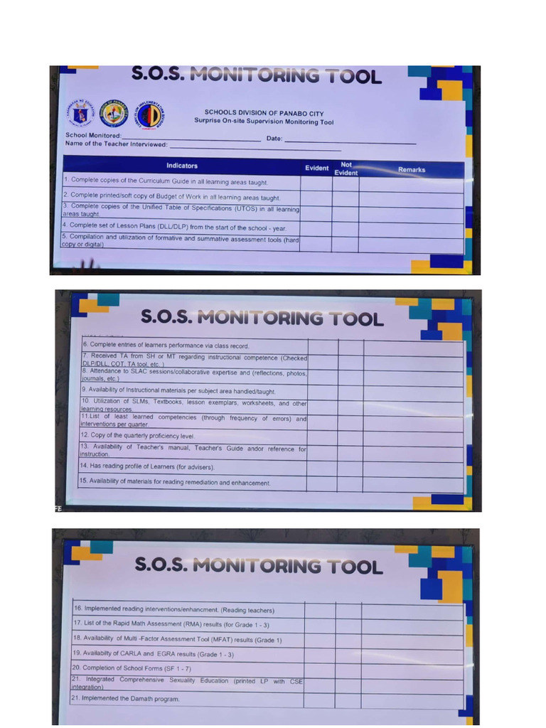 Sos Monitoring Tool | PDF