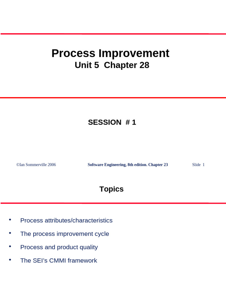 Software Process Improvement Strategies | PDF | Software Development ...