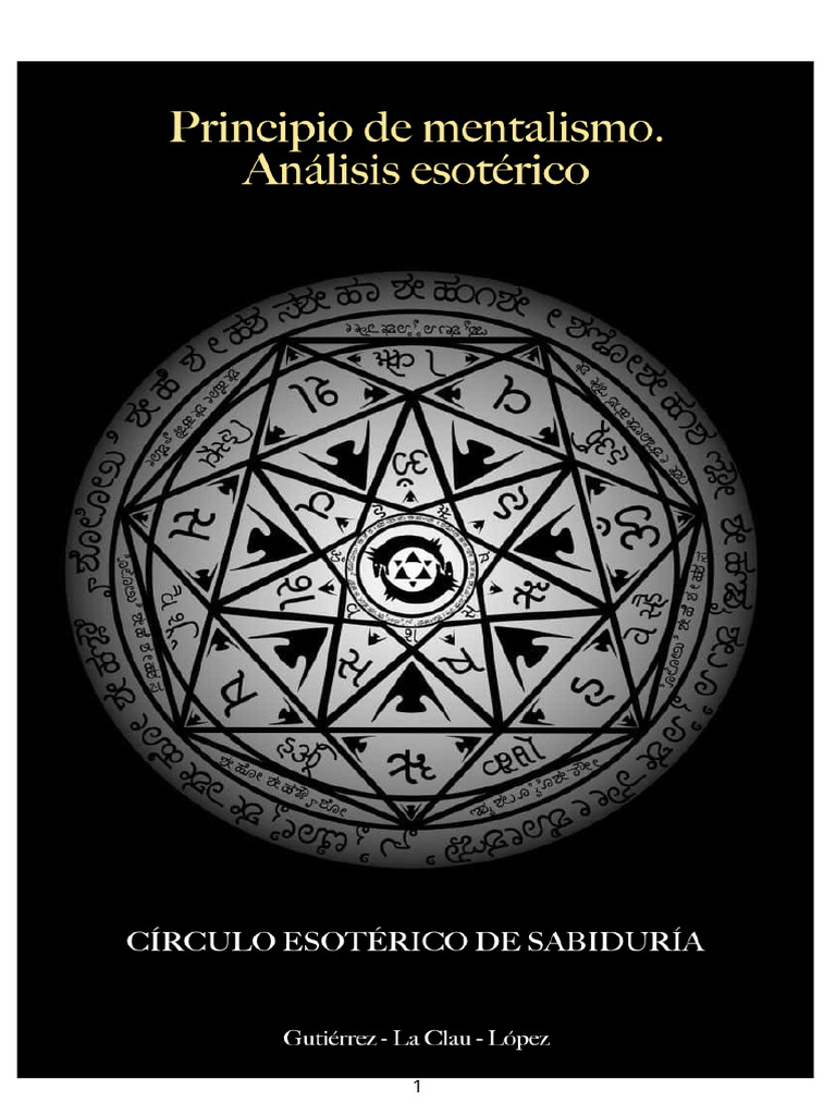 Mentalismo: La Mente y la Realidad | PDF | Mente | Pensamiento