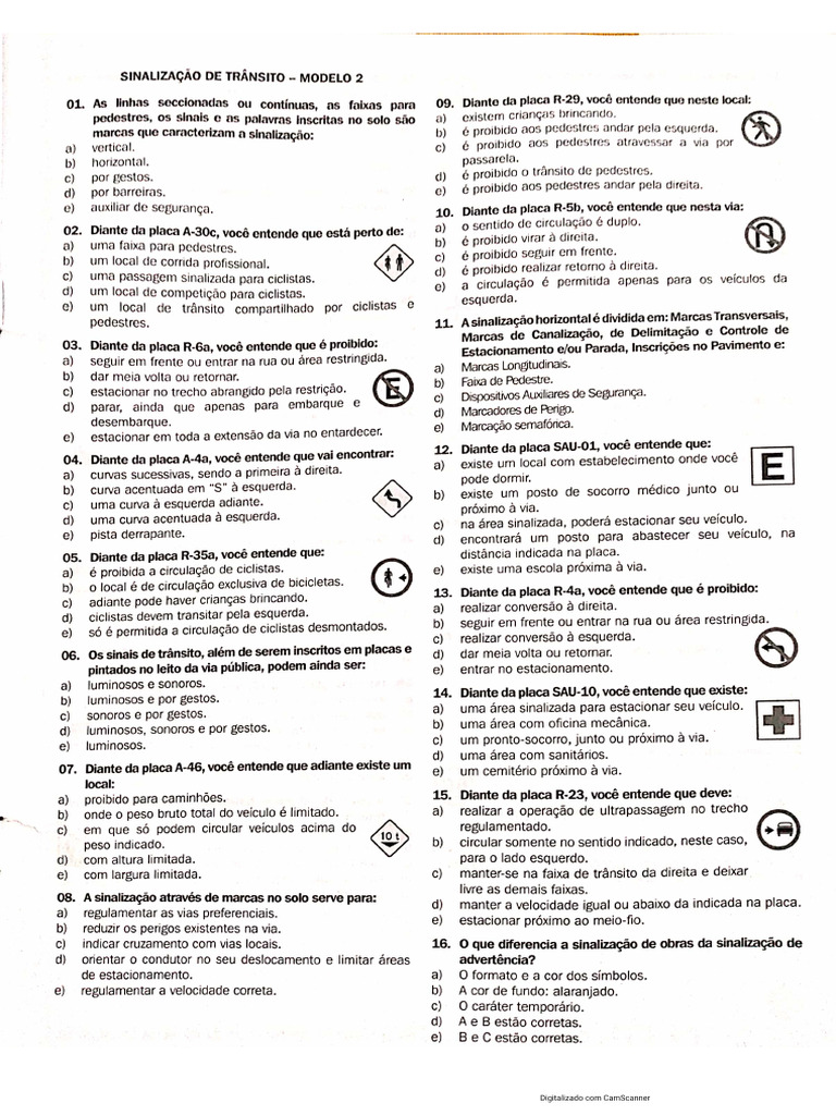 Sinalização Mod 2 | PDF