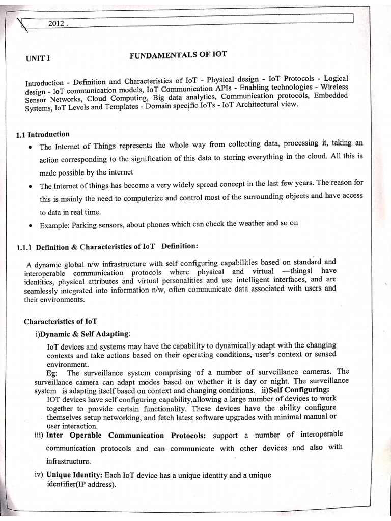 IOT | PDF