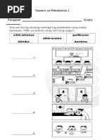 MAKABANSA WORKSHEET Week 3 | PDF