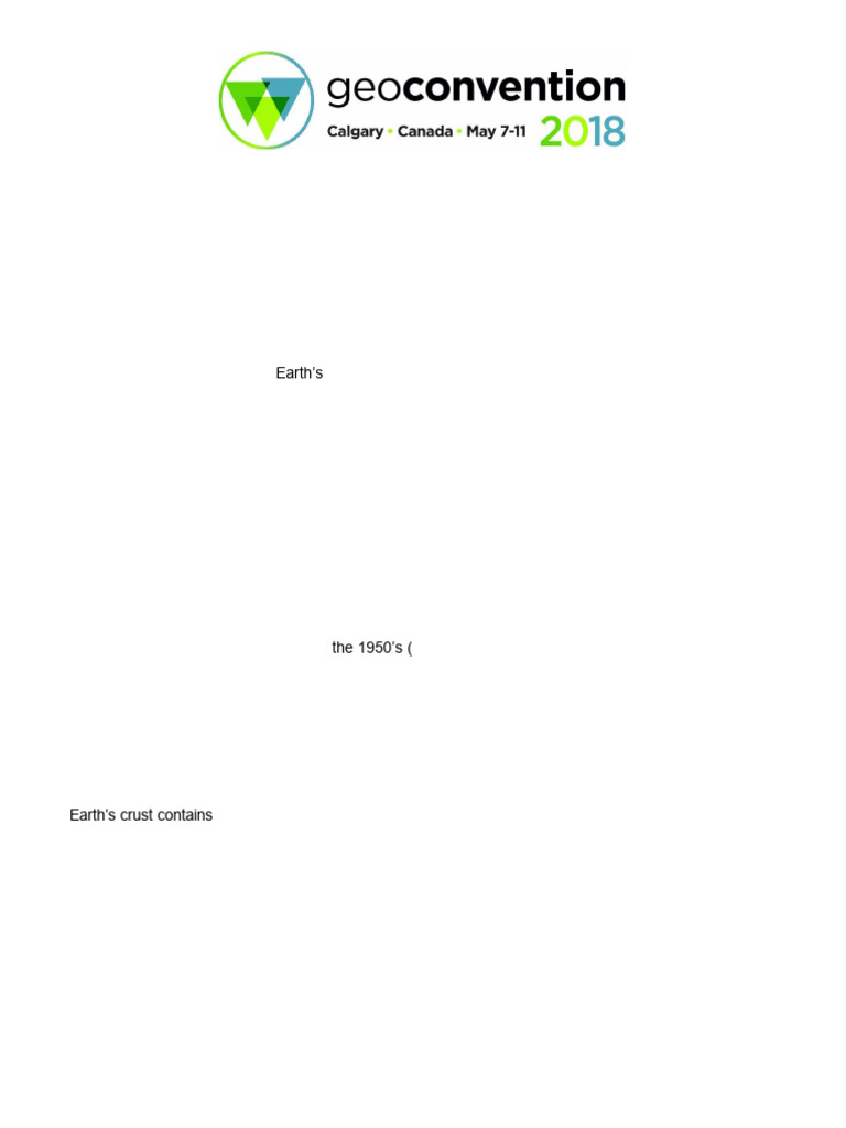 Airborne Gamma Ray Surveying for Hydrocarbons | PDF | Hydrocarbon ...