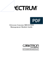 Ericsson Consono MD110 PBX Managemen Module Guide