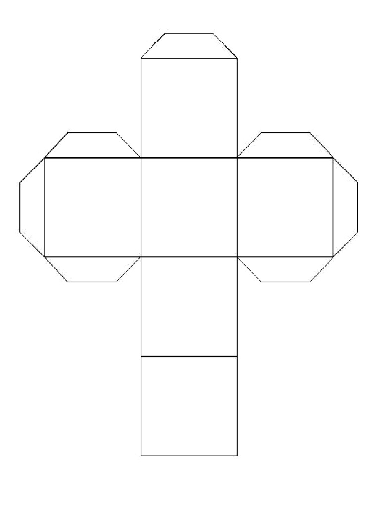 Cube Template | PDF