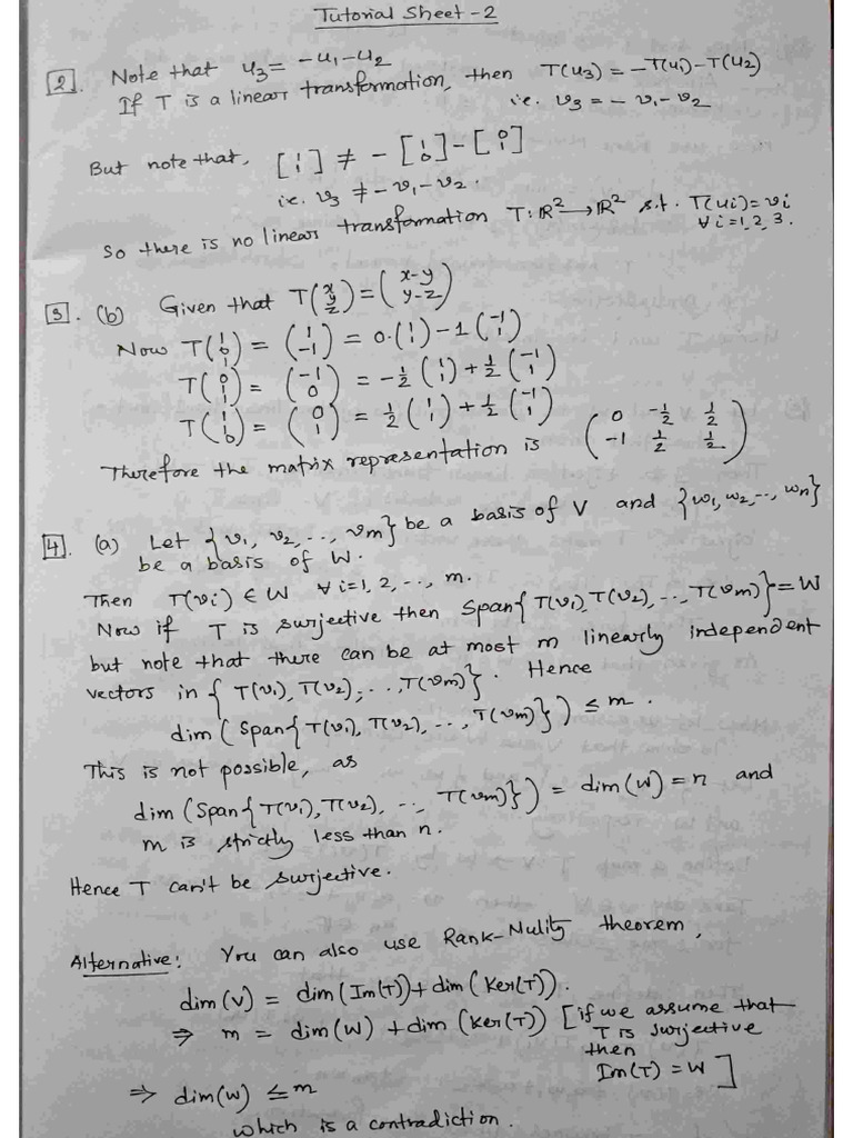 Tutorial-2 Sol | PDF