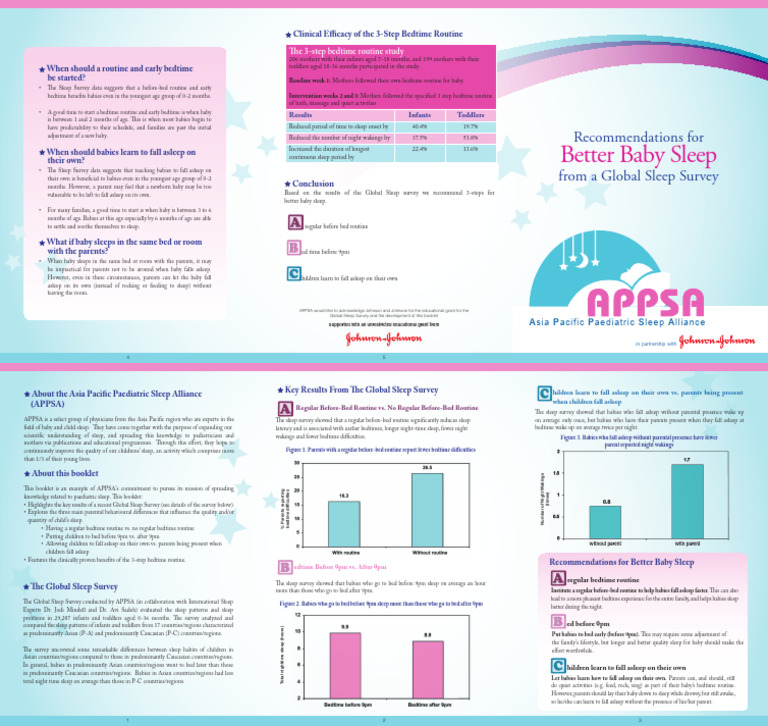 3-Step Bedtime Routine for Better Baby Sleep | PDF | Infants | Sleep