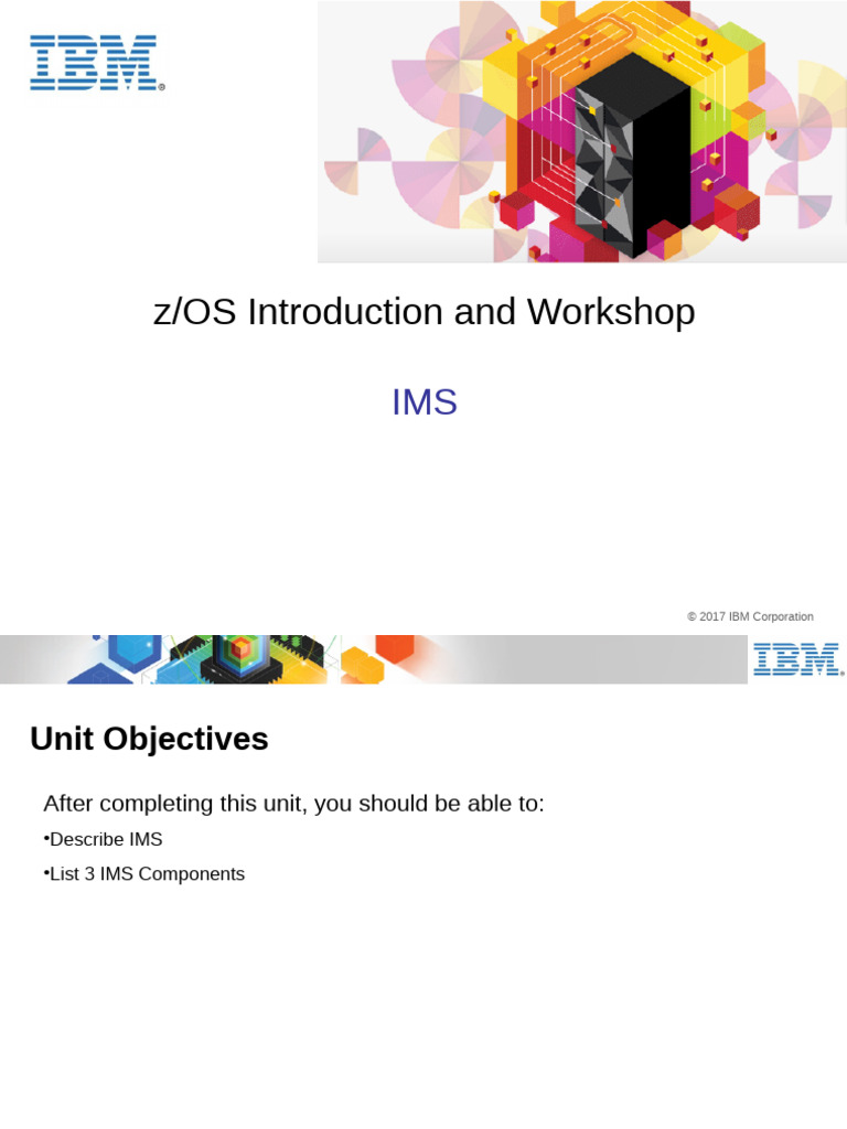Overview of IMS Components | PDF | Software Engineering | Data ...