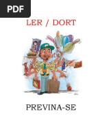 Cartilha de Prevenção da LER/DORT