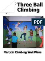 3 Ball Vertical Climbing Wall Plans