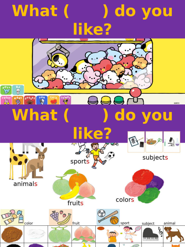 Favorite Subjects and Interests Survey | PDF