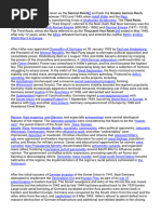 Overview of Nazi Germany's History | PDF | Nazi Germany | Adolf Hitler