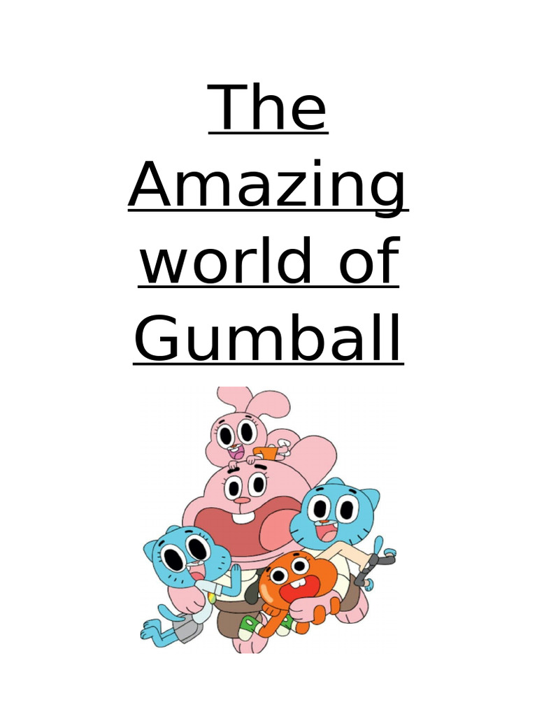 Gumball Episode Transcripts And Trivia PDF