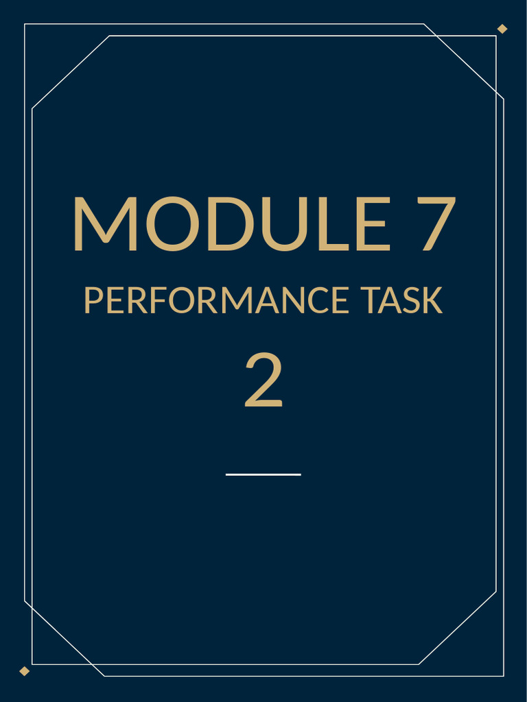 Module 7 | PDF