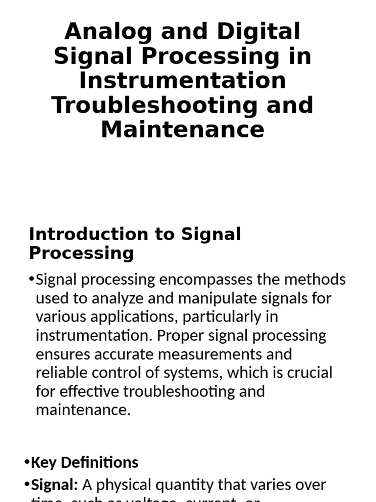 Signal Processing for Instrumentation | PDF | Digital Signal Processing ...