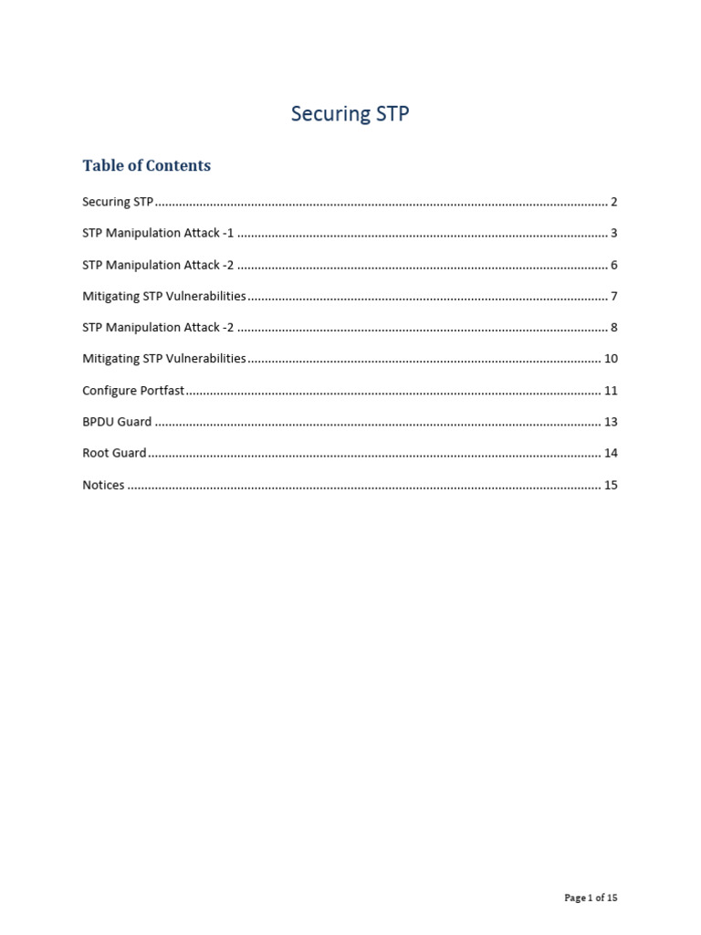 Spanning Tree | PDF | Computer Architecture | Internet Architecture