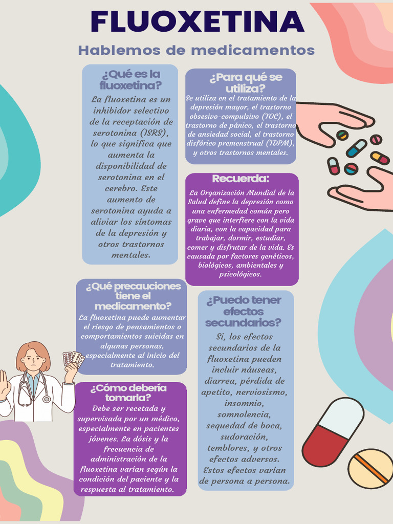 Fluoxetina: Usos, Efectos y Precauciones | PDF