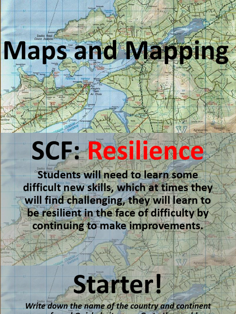 Understanding Maps and Navigation Skills | PDF | Latitude | Cartography