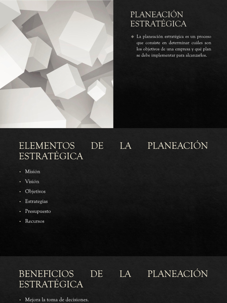 Guía de Planeación Estratégica Efectiva | PDF