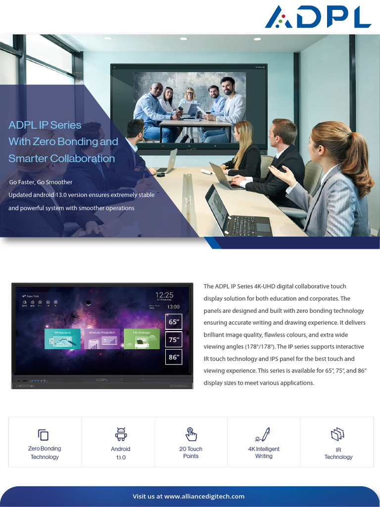 ADPL Brochure IPx540 New | PDF | Mobile App | Usb
