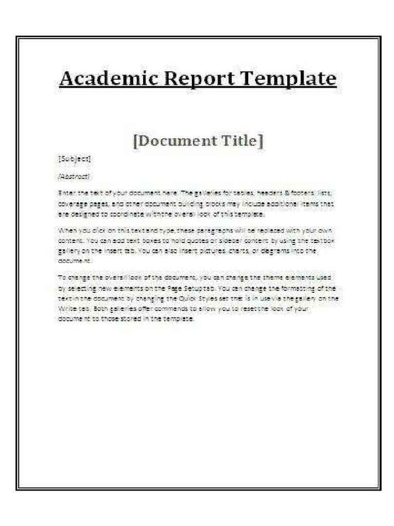 Acadamic Report | PDF