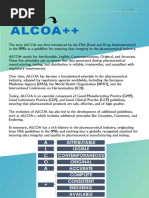 ALCOA Plus 9 Principles For Data Integrity | PDF | Pharmaceutical Industry