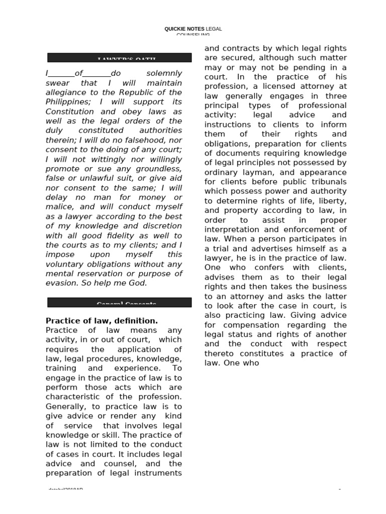 Understanding the Practice of Law | PDF | Lawyer | Practice Of Law