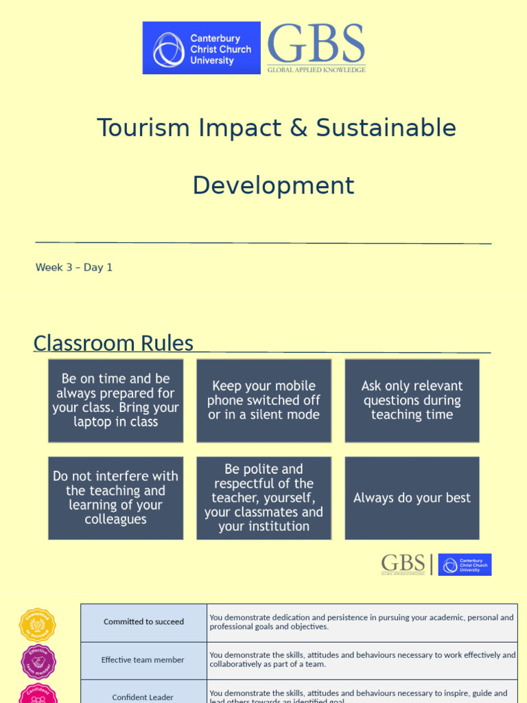 Sustainable Tourism Development Guide | PDF | Corporate Social ...