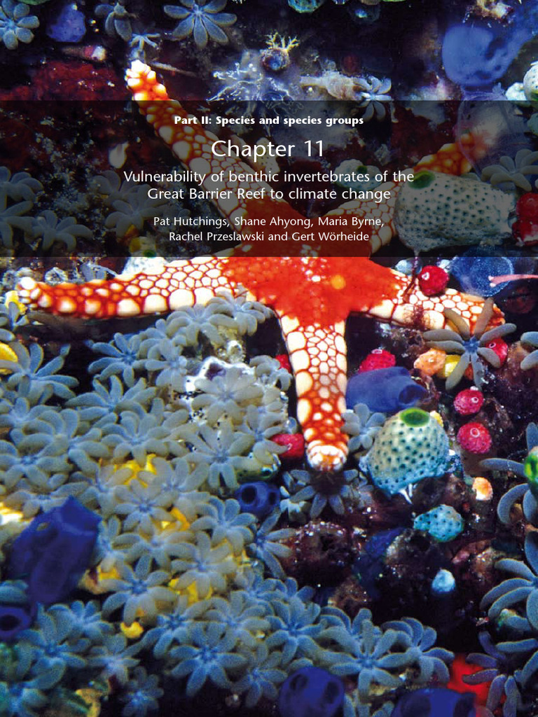 Chapter 11 Vulnerability of Benthic Invertebrates of The Great Barrier ...