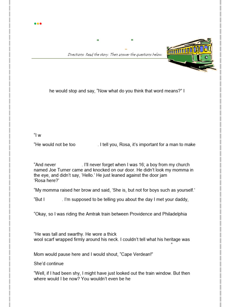 Love Train: A Story of Connection | PDF