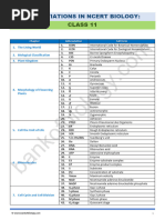 Class 12 Biology Ncert Index | PDF
