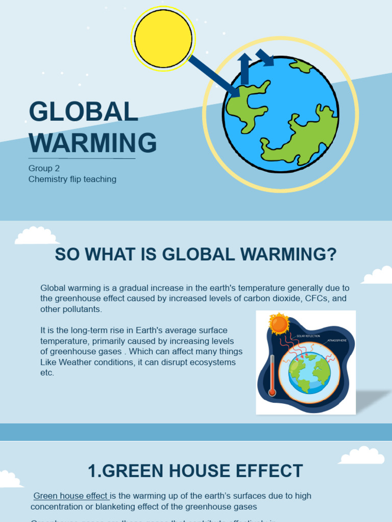Chemistry - Global Warming Flip | PDF | Greenhouse Effect | Greenhouse Gas