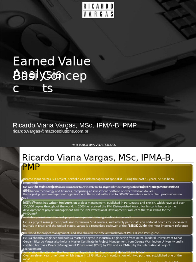 Earned Value Analysis Essentials | PDF | Business | Economies